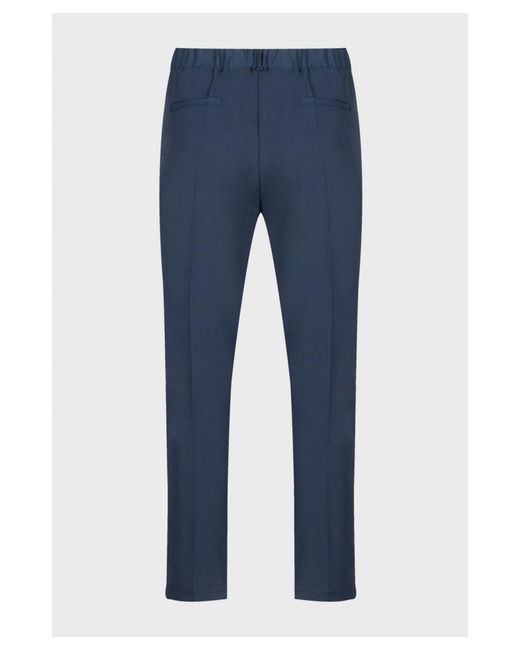 Versace 19.69 Abbigliamento Sportivo Blue 19V69 Trousers Lela