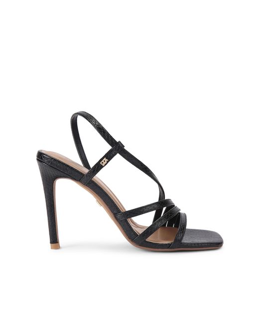 KG by Kurt Geiger Black Salome Sandals