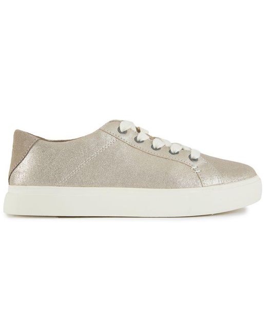 TOMS White Kameron Lace Up Trainers