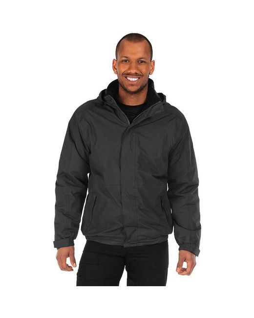 Regatta Gray Dover Waterproof Windproof Jacket /Ash) for men