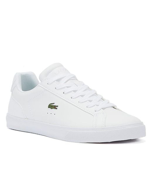 Lacoste White Lerond Pro Bl 123 1 Cma Trainers for men