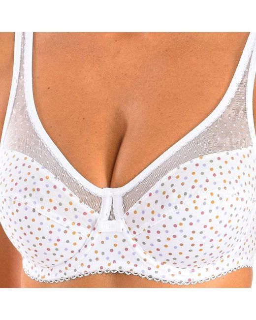 Dim White Generous Organic 00Asf Underwire Bra