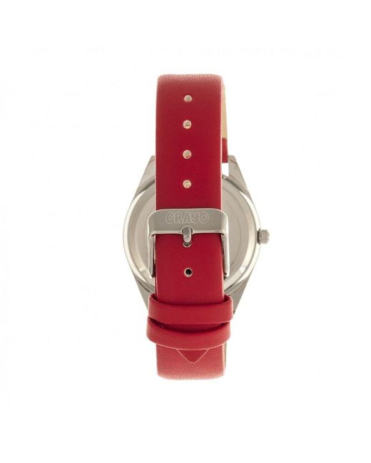 Crayo Red Graffiti Watch