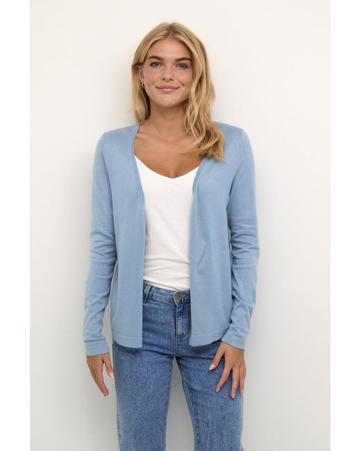Kaffe Vest Regular Fit in het Blue