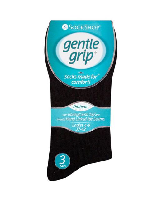 Gentle Grip Black Gentle Grip Womens