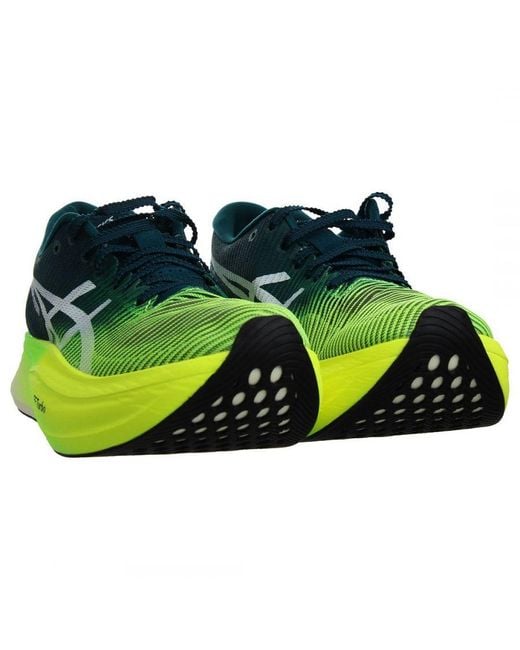 Asics Green Metaspeed Edge+ Running Trainers for men
