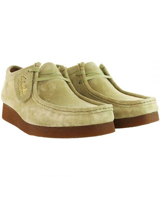 Clarks Green Originals Wallabee 2 Boots for men