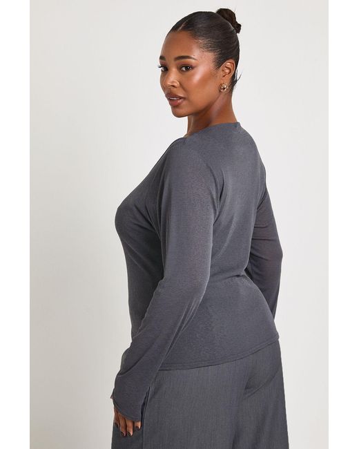 Boohoo Gray Plus 2