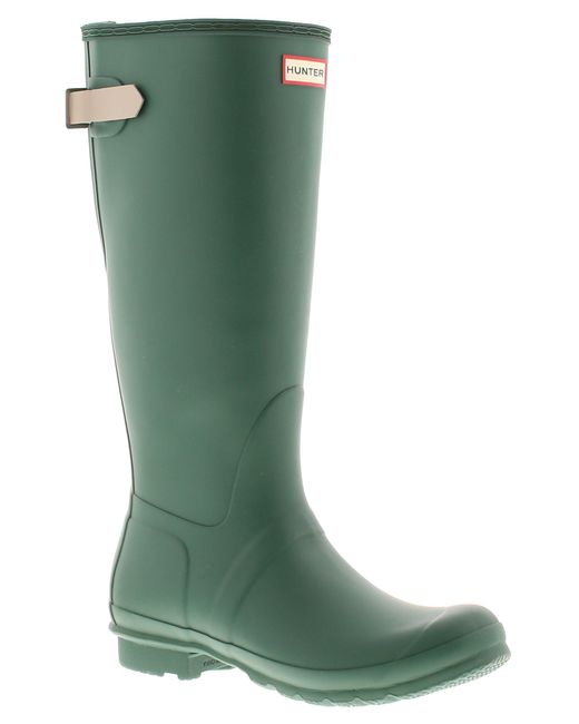 Hunter Green Wellies Original Tall Adjust for men