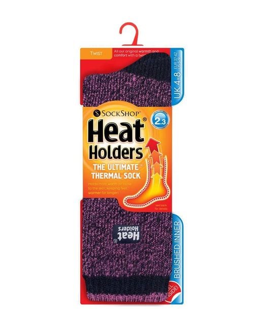 Heat Holders Purple Heat Holders Womens