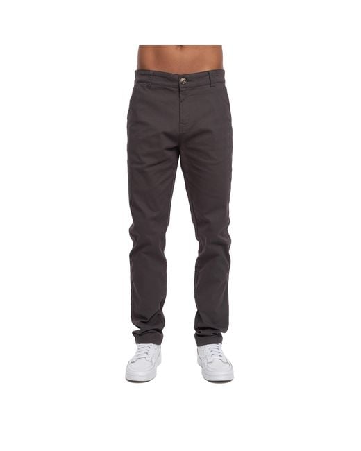 Crosshatch Gray Roysden Chinos for men