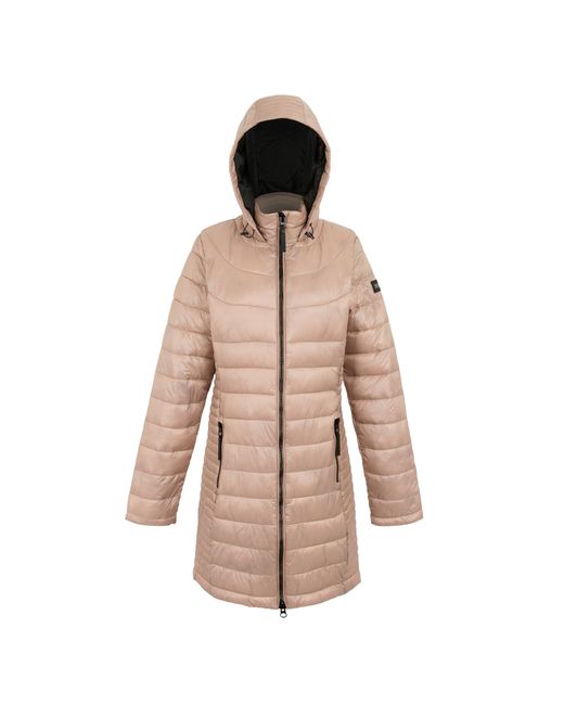 Regatta Natural Ladies Andel Iv Quilted Baffled Jacket (Warm) Material_Polyester