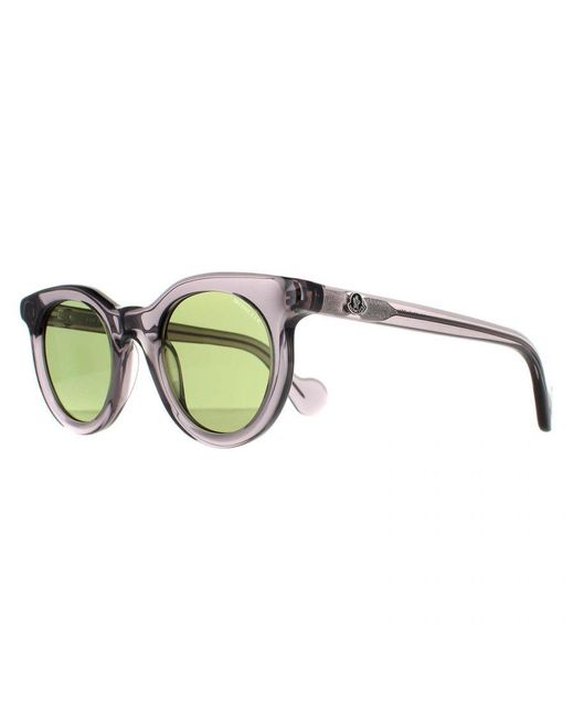 Moncler Green Round / Ml0013 Sunglasses