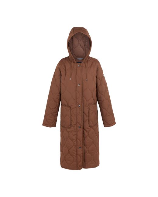 Regatta Brown Ladies Jaycee Ii Padded Jacket (Dark)