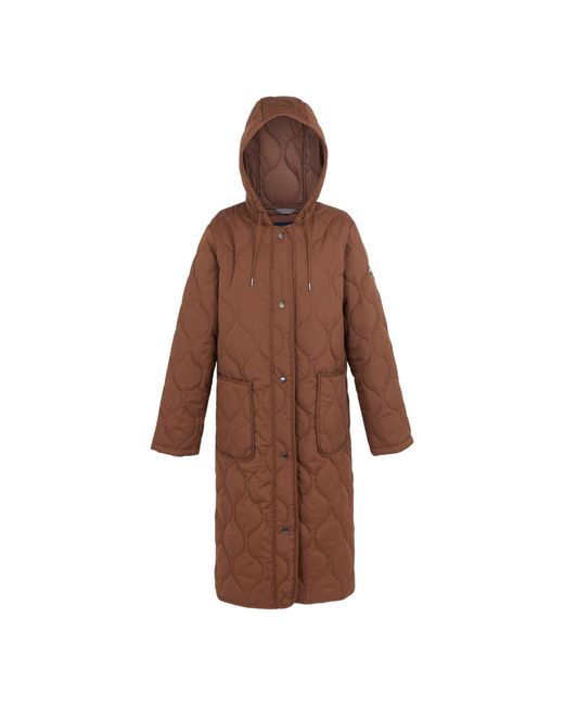 Regatta Brown Ladies Jaycee Ii Padded Jacket (Dark)