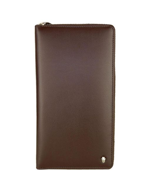 Class Roberto Cavalli Brown Leather Wallet for men