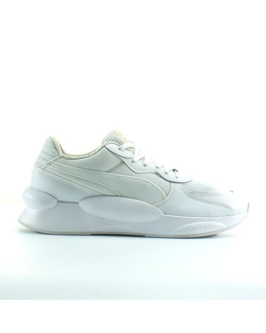 PUMA Rs 9.8 Kern Weiße Textilmenschen Schnürtrinker 370368 01 in Blue für Herren