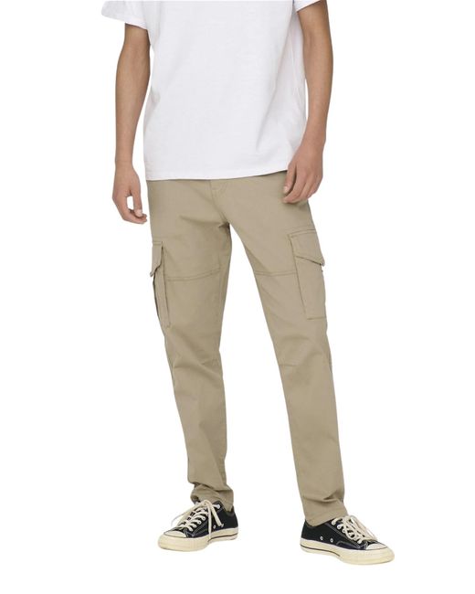 Only & Sons Natural Hose for men