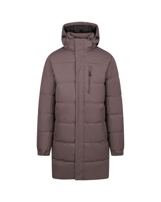 Trespass Brown Clipster Padded Jacket (Mid) for men
