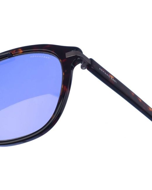 Armand Basi Blue Rectangular Shaped Sunglasses Ab12310