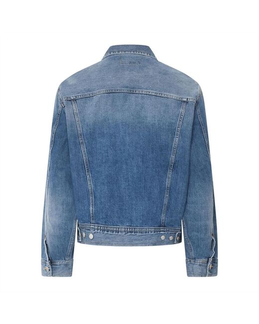 Replay Blue Denim Jacket for men