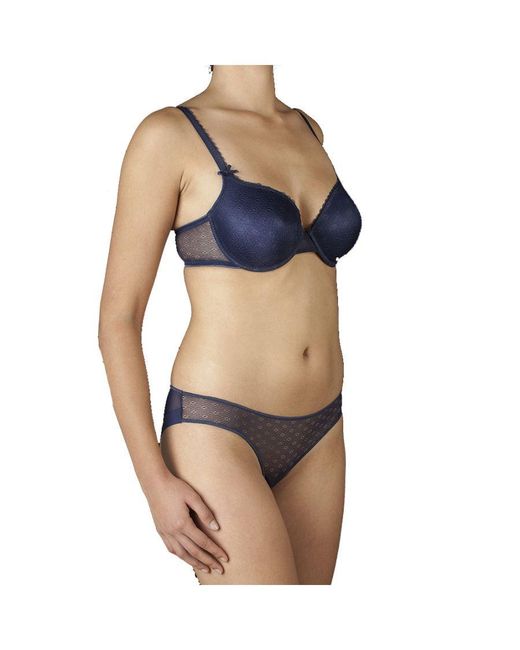 Selene Blue Margari Padded Underwire Bra 124180389