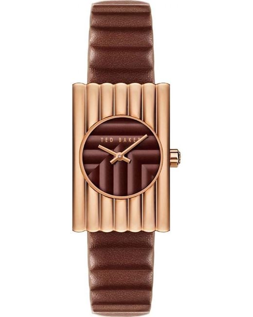 Ted Baker Metallic Bkpotf202 Ladies Ottolee Watch