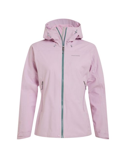 Craghoppers Purple "Dynamic Pro Ii" Jacke, Wasserfest Für Damen (Orchidee)