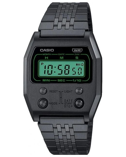 G-Shock Gray Collection Vintage Watch A1100B-1Ef Stainless Steel (Archived) for men