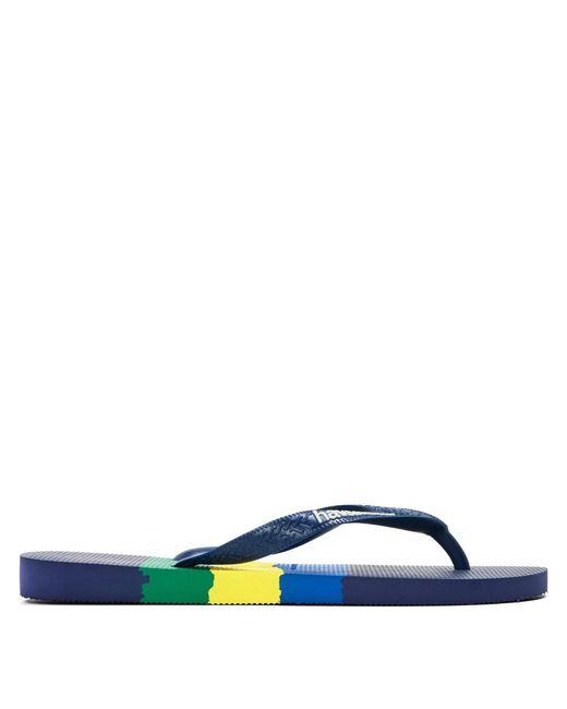 Havaianas Blue Hav. Brasil Tech Ii 39 40 Flip Flops