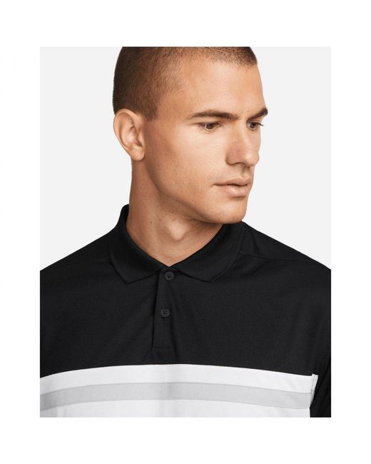 Nike Black Victory Dri-Fit Polo Shirt for men