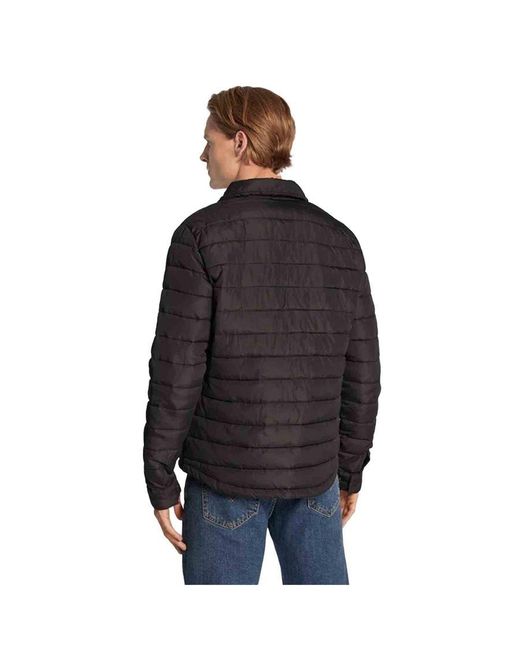 Brave Soul Black Bravesoul Puffer Jacket Winter Coat for men