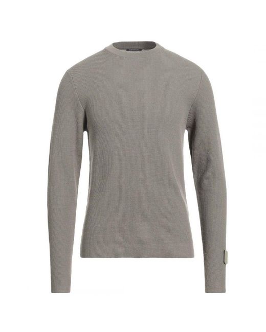 C P Company Gray Metropolis Series Knitted Sweatshirt for men