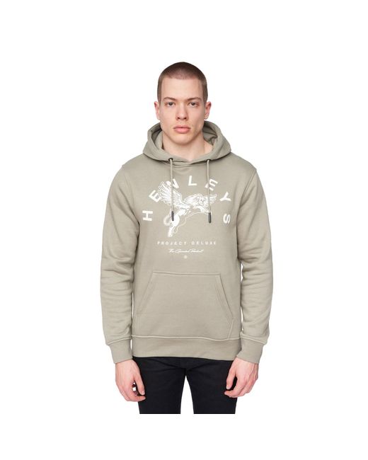 Henleys Gray Colhen Hoodie for men