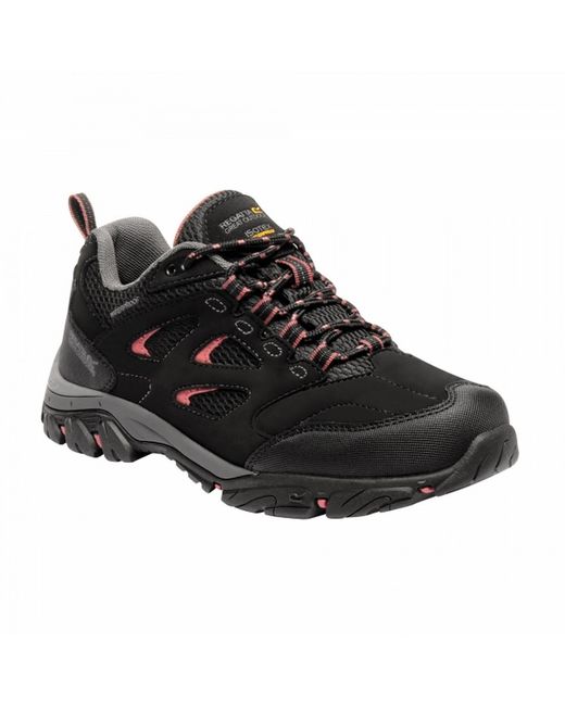 Regatta Black Ladies Holcombe Iep Low Hiking Boots (Jet/Antique)