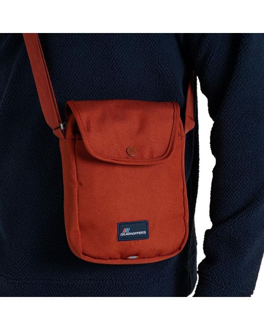 Craghoppers Red Kiwi Logo Crossbody Bag Beach)