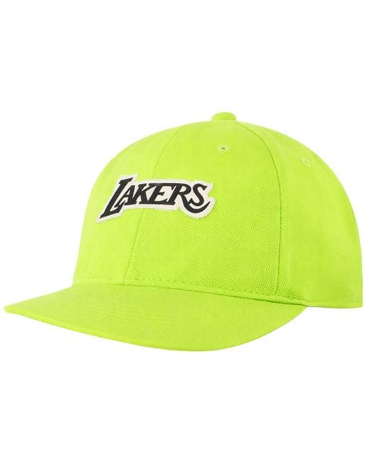 Mitchell & Ness Green Nba Los Angeles Lakers Jock Cap Cotton
