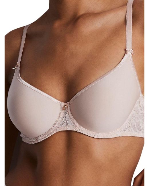 Aubade Brown Rosessence Care Spacer T-Shirt Bra