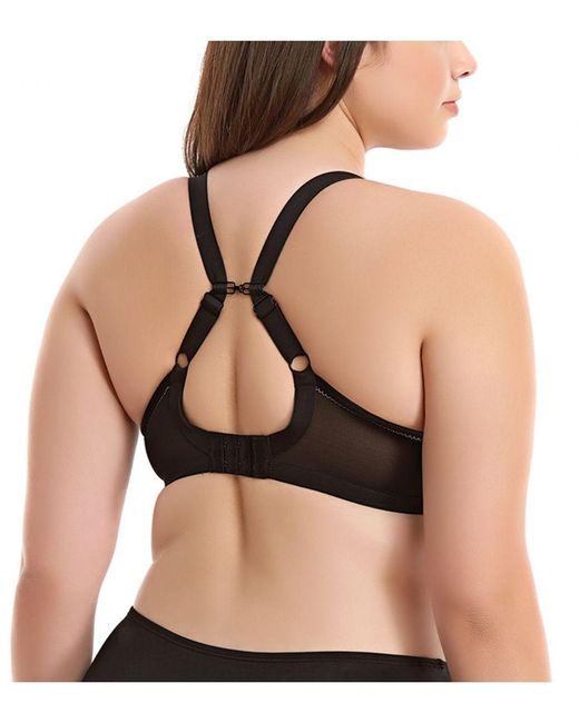 Elomi Black Bijou Banded Moulded Plunge T-Shirt Bra