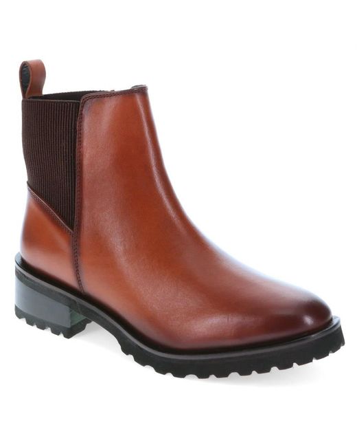 Jones Bootmaker Brown Nara Elasticated Boots
