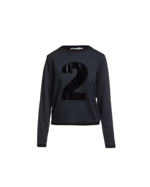 Conquista Sportief Sweatshirt In Zwart in het Blue