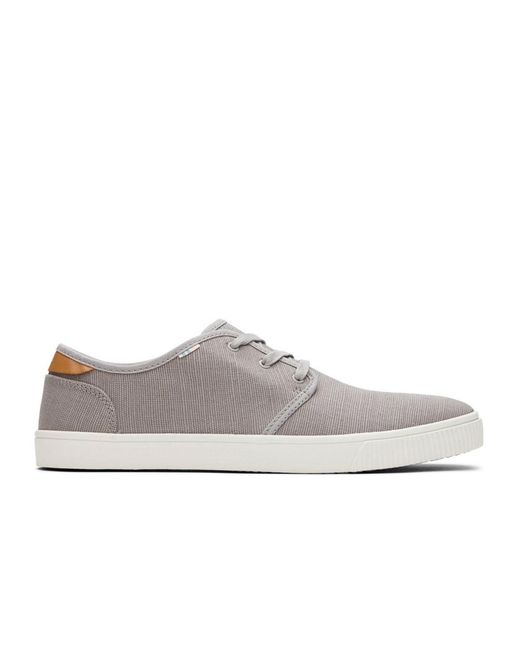TOMS White Carlo Trainers for men