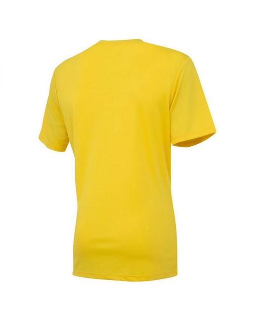 Umbro Yellow Club Short-Sleeved Jersey for men