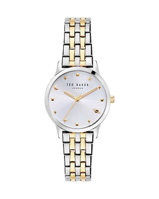 Ted Baker Metallic Bkpfzs406 Ladies Fitzrovia Constellation Watch