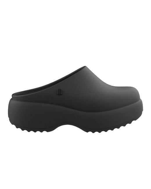 Melissa Black Free Clog Platform