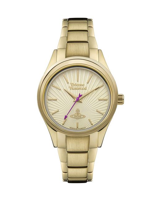 Vivienne Westwood Metallic Vv111Gd Ladies Holloway Watch