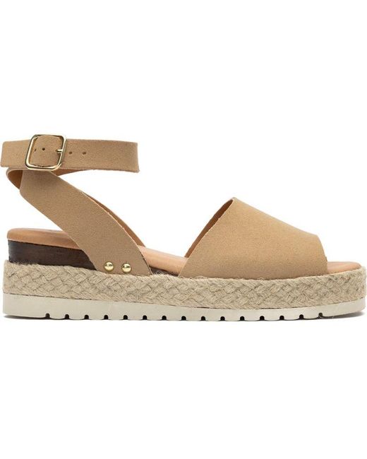 V.Gan Natural Vegan Dragon Espadrille Sandals