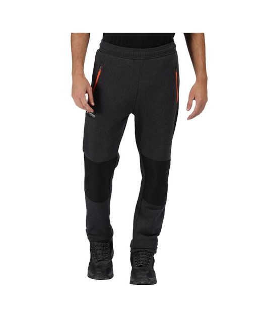 Regatta Black Professional Jeopardize Fleece Joggers for men