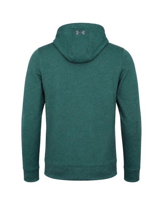 Under Armour Green Threadborne Fleece Hoodie for men