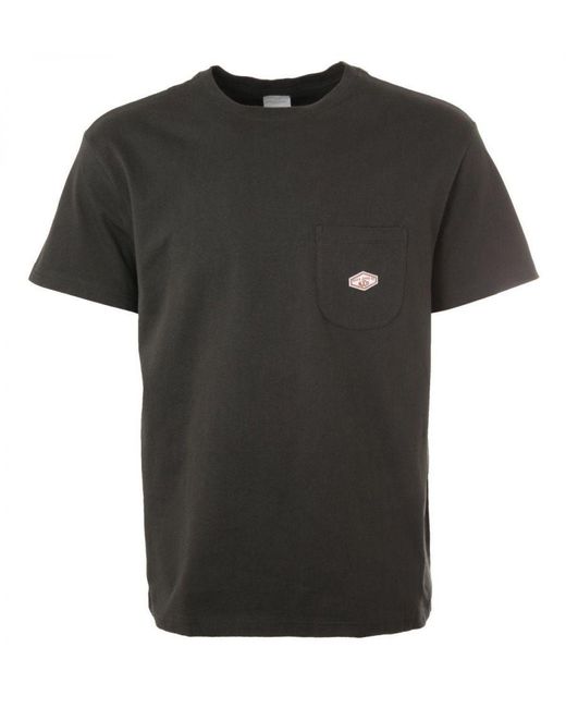 Nudie Jeans Black Co Leffe Pocket T-Shirt for men